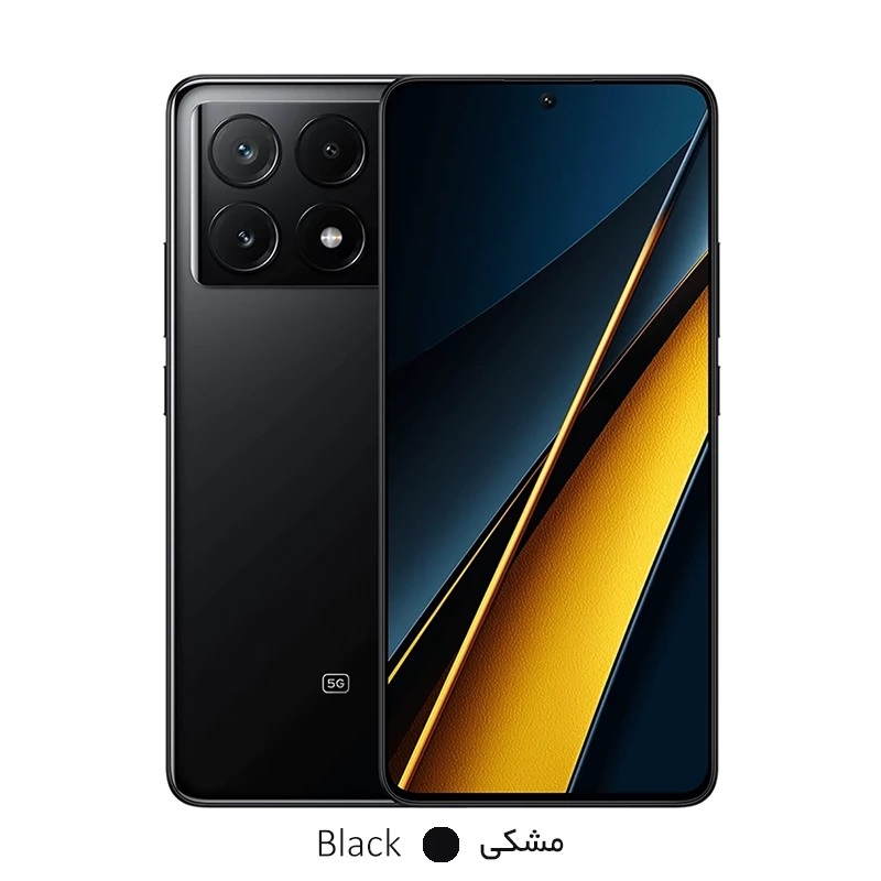 موبایل شیائومی POCO X6 Pro 5G ظرفیت 512 رم 12 گیگابایت