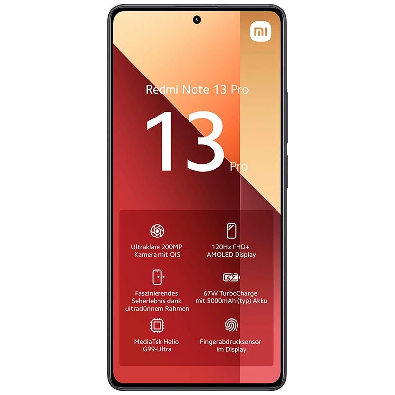 موبایل شیائومی Redmi Note 13 Pro 4G ظرفیت 512 رم 12 گیگابایت