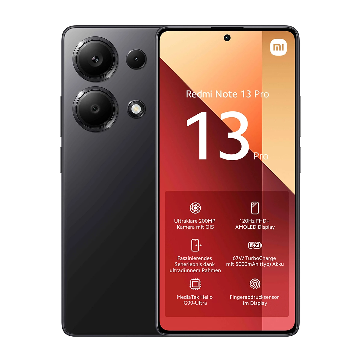 موبایل شیائومی Redmi Note 13 Pro 4G ظرفیت 256 رم 8 گیگابایت